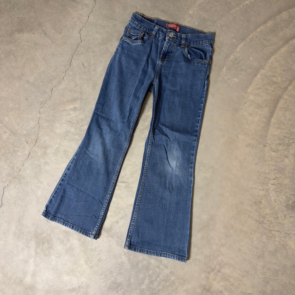 Vintage Y2K Levi's 517 Flare Jeans 26x26 Blue Baggy Y2K Stretch Denim Pants